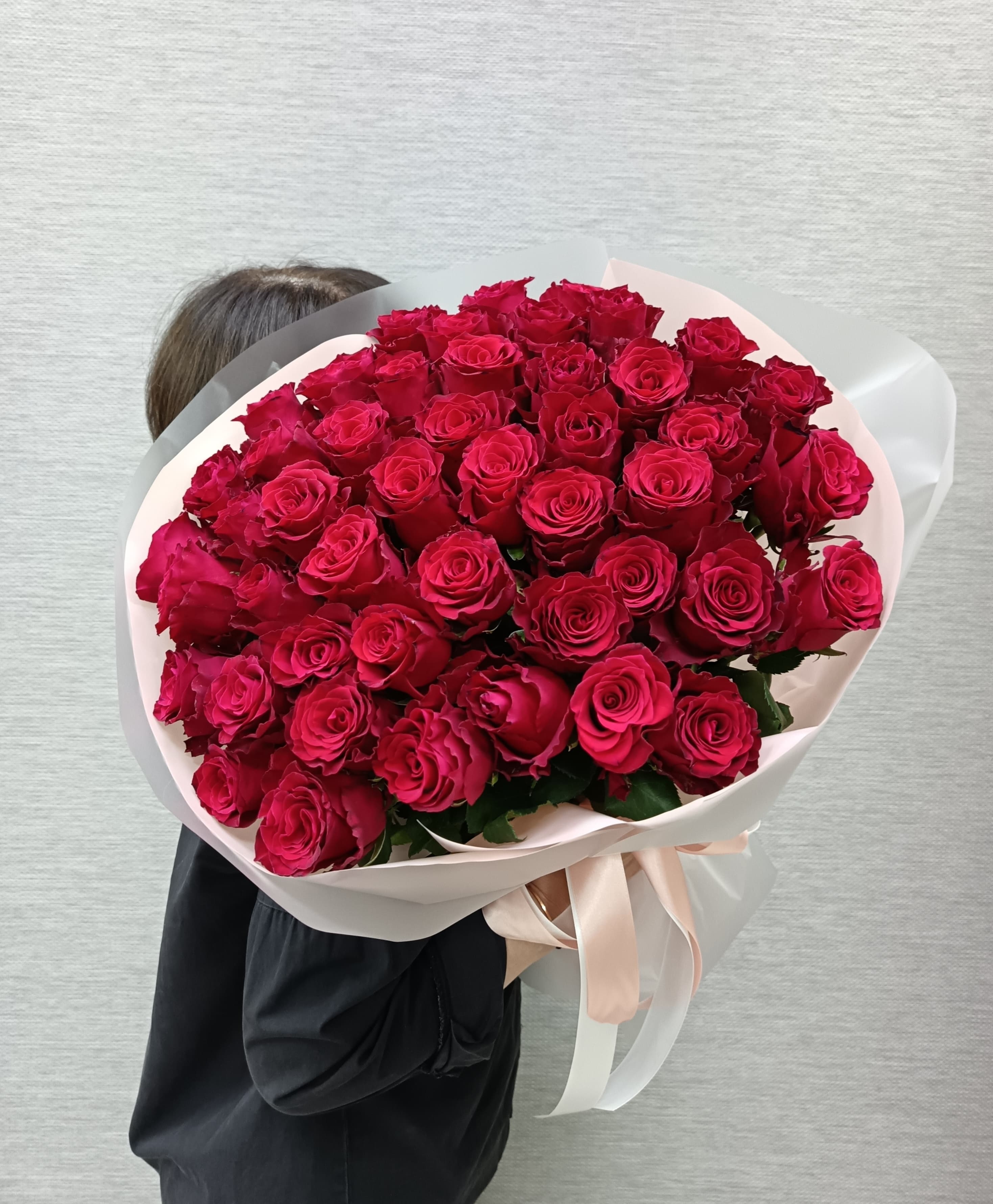 Роза красная Кения 51 роза