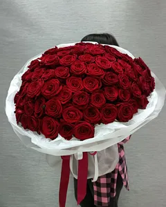 Букет из 101 красной розы